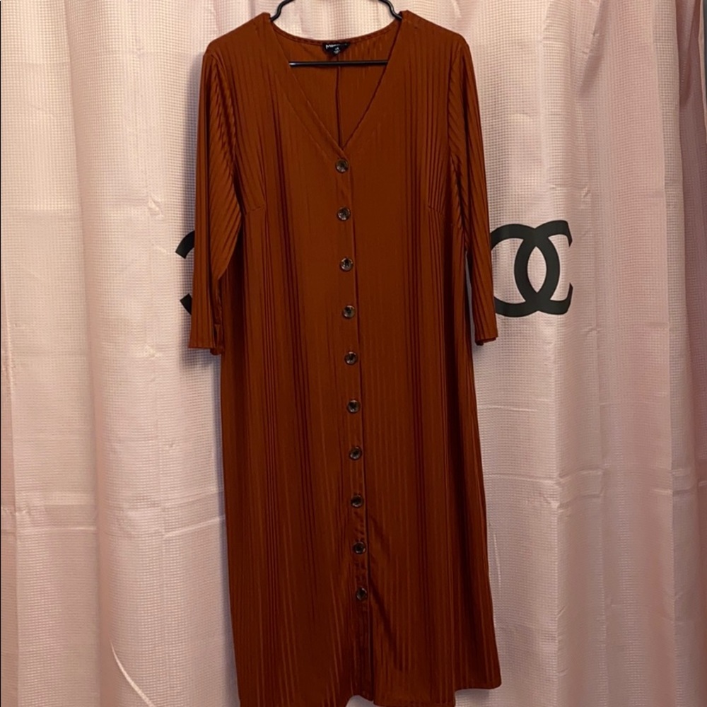 Burnt Orange Dress